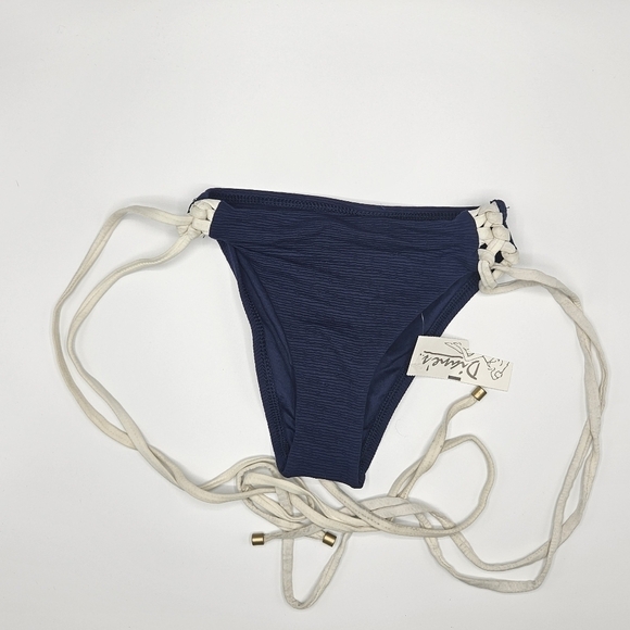 NWT Vitamin A Marina Ava Corset full hipster bikini bottom size large - Picture 1 of 15